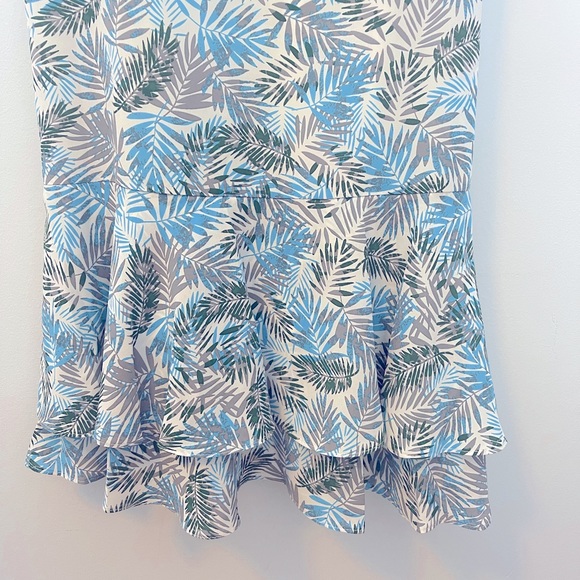 NWOT Lucy Paris Tropical Print Midi Dress w/Bow Tie Straps - XS - Picture 3 of 11